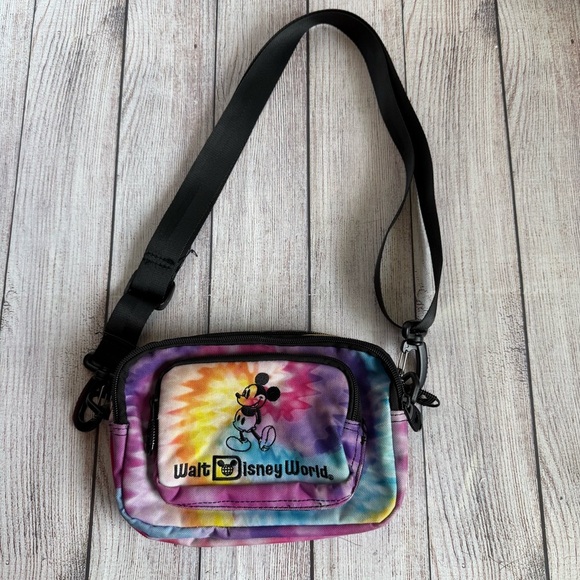 Disney Handbags - WALT DISNEY WORLD Mickey Mouse Tie Dyed Fanny Pack